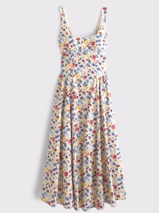 Abercrombie & Fitch Dresses & Skirts - Abercrombie & fitch bra free Dylan midi dress